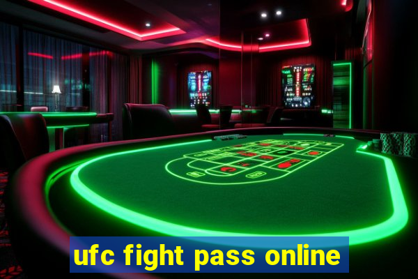 ufc fight pass online